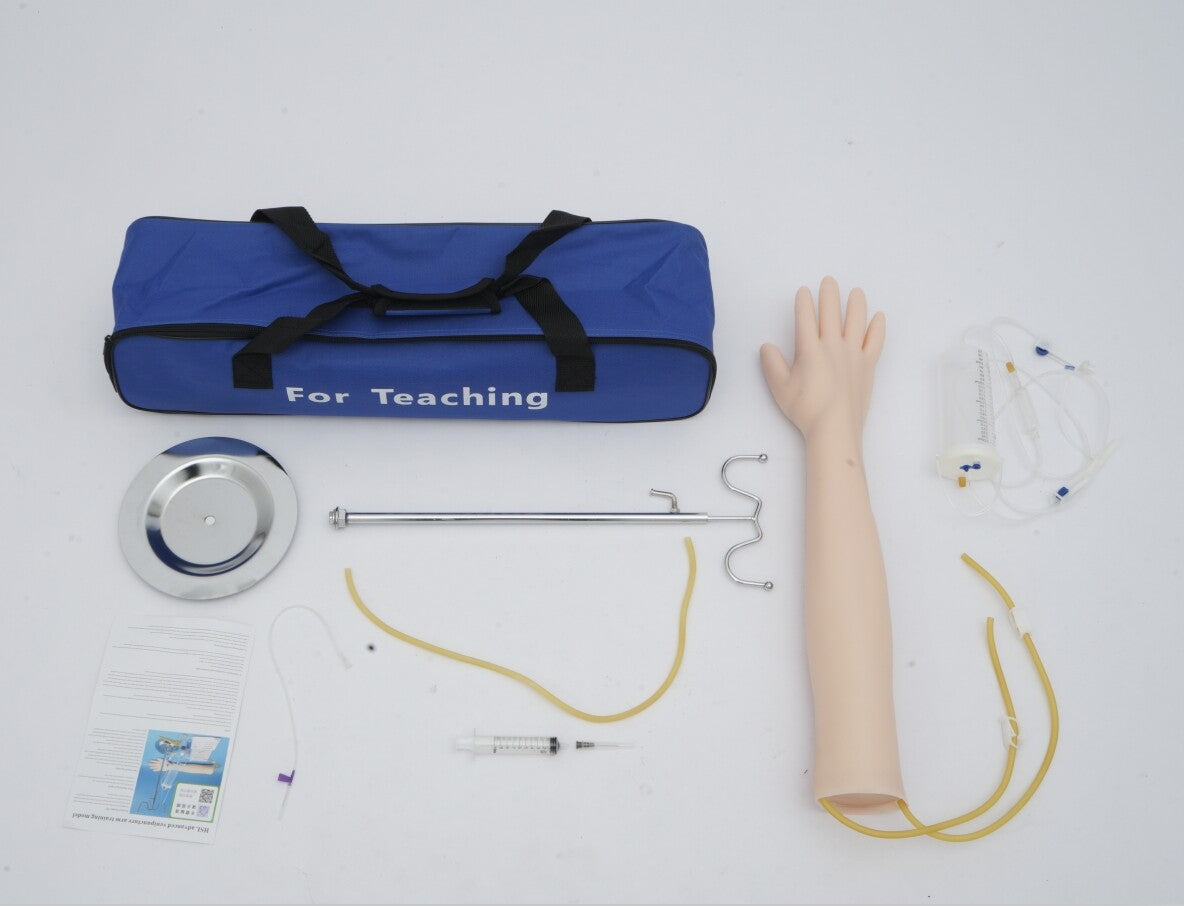 Intravenous Practice Arm Kit High Simulation Blood Drawing Practice Model Kit