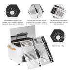 2L Medical Autoclave Dry Heat Sterilizer Tattoo Tools Disinfection Machine 220V
