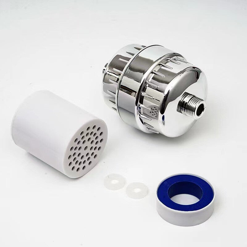 20 Stage With 2 Filters Shower Head Filter Bath Hard Water Chlorine Purifier