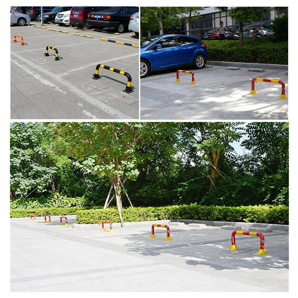 Arch Parking Barrier Fold Down Car Safety Lock Post Vehicle Impact Protection AU