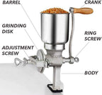 Manual Corn Grinder Flour Maker Wheat Grain Nut Mill Grinder Wheat Spice Crusher