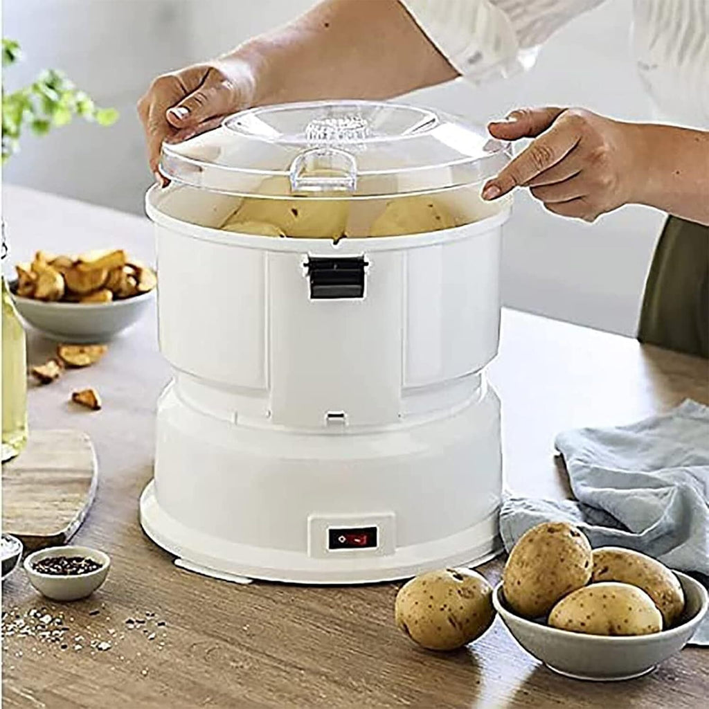 220V Automatic Electric Potato Peeler Potato Peeling Machine Vegetable Peeler