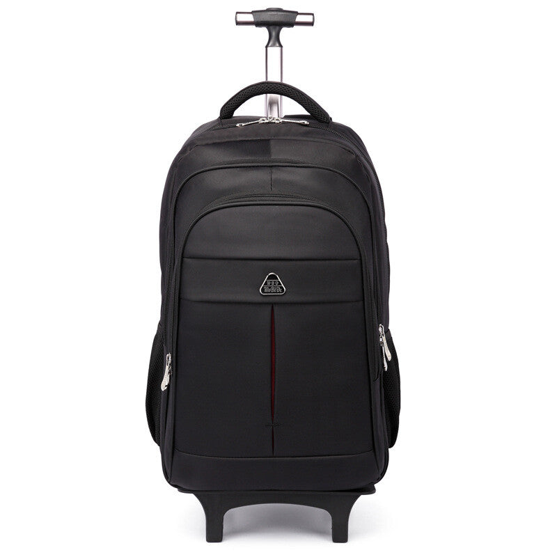 Travel Laptop Backpack with Wheels Waterproof Business Luggage Trolley Backpack