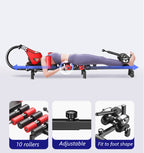 Lumbar Traction Bed Table Cervical Spine Stretching Therapy Massage Pain Relief