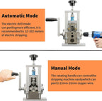 Wire Stripping Machine 1.25-38mm Portable Cable Stripper Wire Machine Tool AU