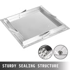 Powder-Coated Steel Recessed Manhole Cover 60x60cm with Sealed Frame