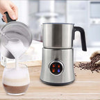 900ML Electric Milk Steamer and Frother Hot and Cold Foam Maker and Milk Warmer