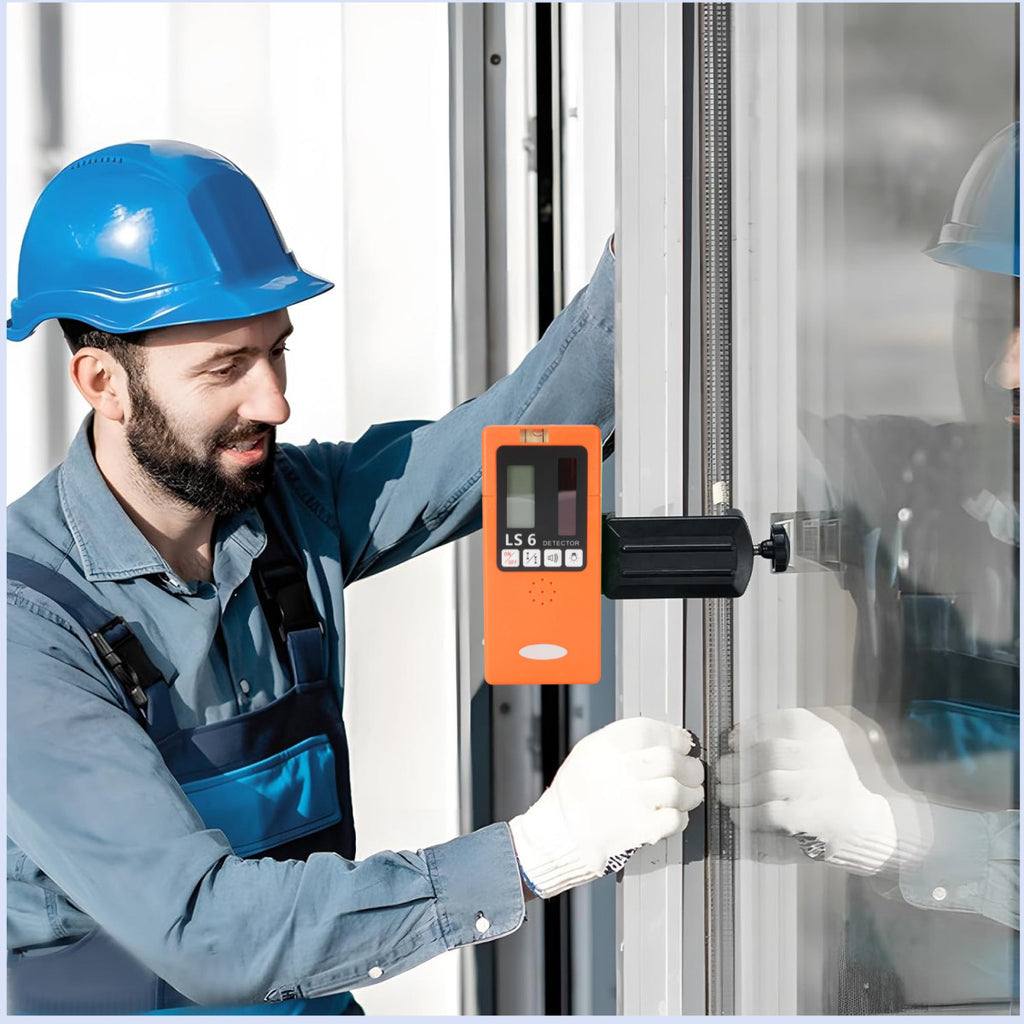 Laser Receiver LS-6 Outdoor Mode Laser Detector Available For Pulsing Red Beam