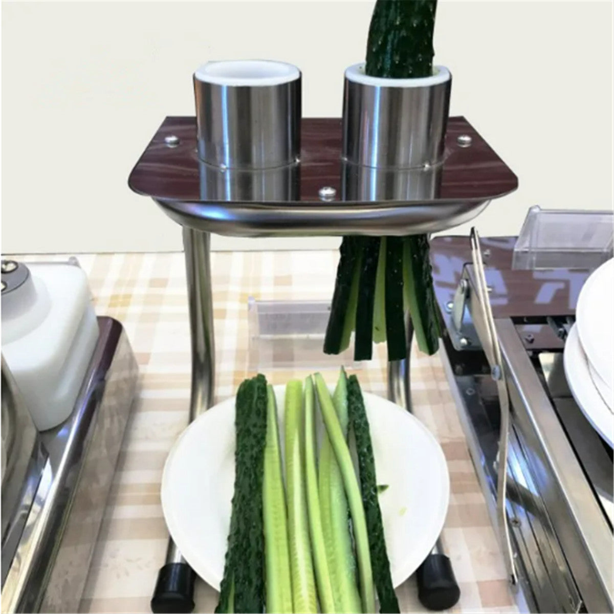 Manual Cucumber Cutter Carrot Stick Maker Commercial Vegetable Slicer for Sushi