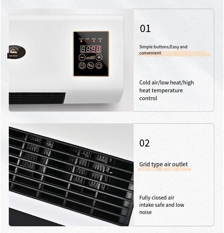 2 in 1 Air Conditioning Fan Smart Constant Temperature Mini Air Conditioner