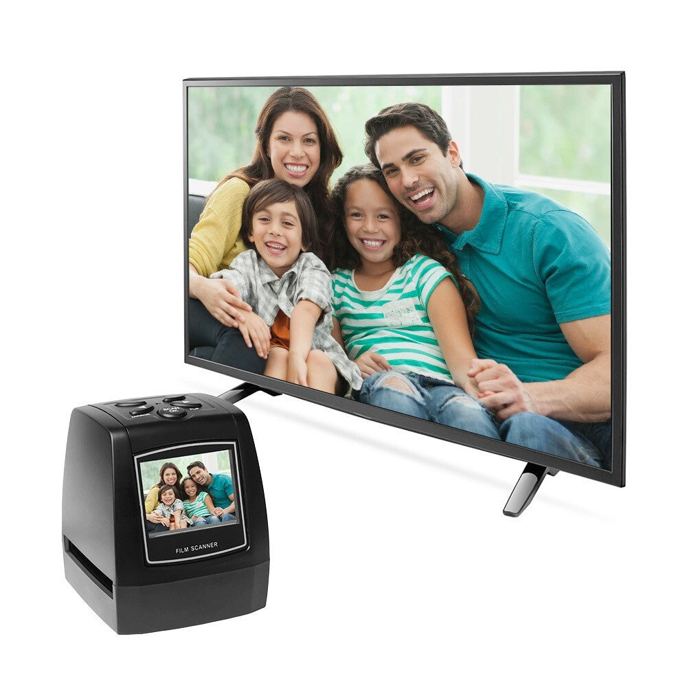 22MP Film Scanner High Resolution Convert 35mm/135 Negative/ Slide to Digital