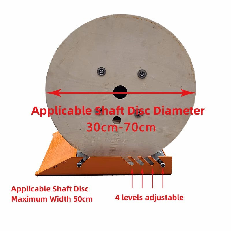Upgrade 30-70cm High Cable Stand Cable Roller Cable Drum Roller 500KG Capacity