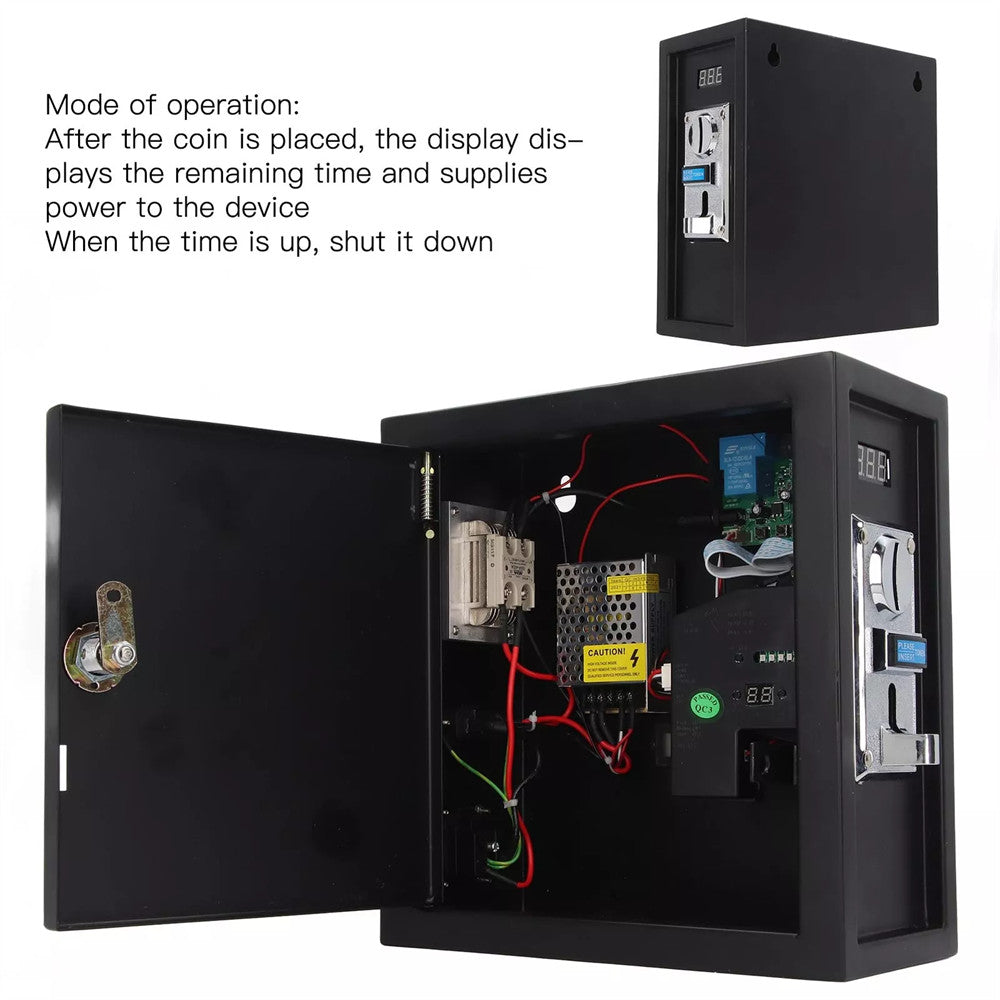 Coin Timer Box Coin Operated Control Timer Box for Gaming Machine Massage Chair