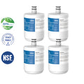 4PCS Filter Cartridge For LG GR-L247NIS D267DTU 5231JA2002A ADQ72910901 LT500P