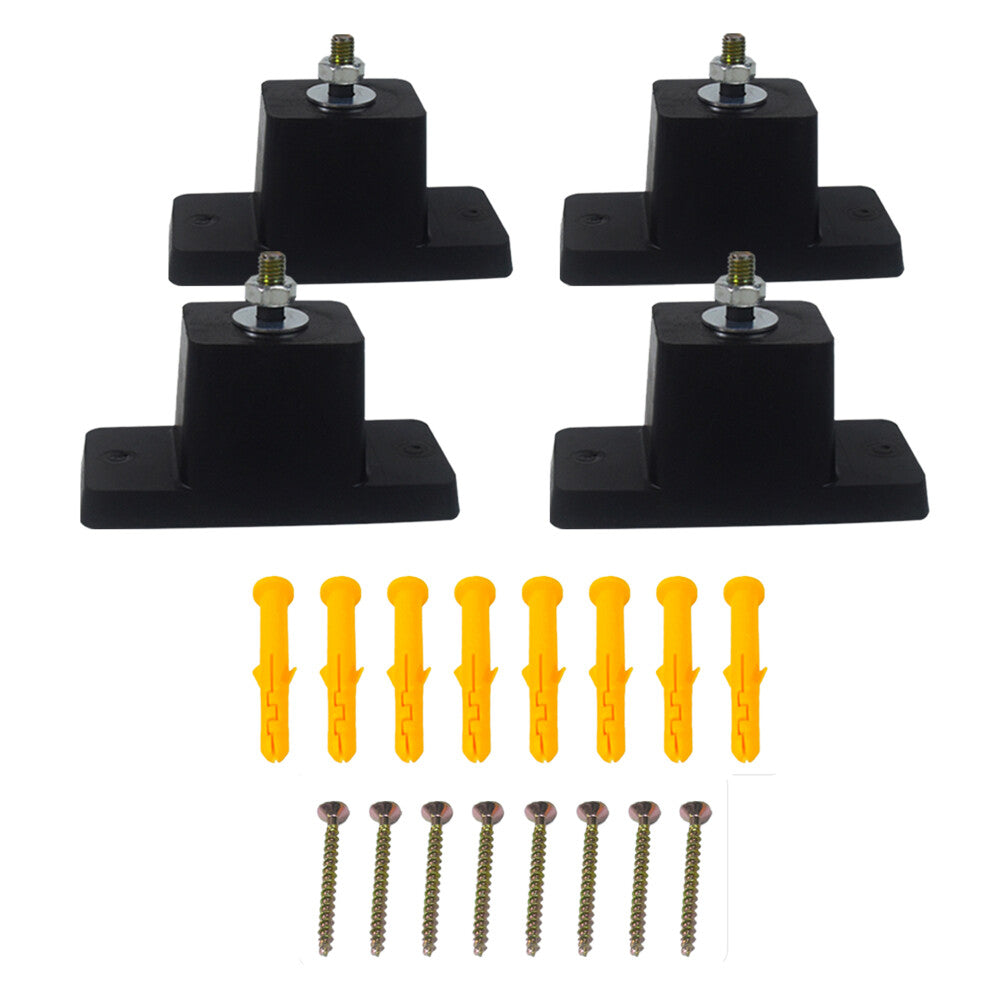 4Pcs Absorbing Anti Vibration Rubber Mount Air Conditioner Bracket Balcony