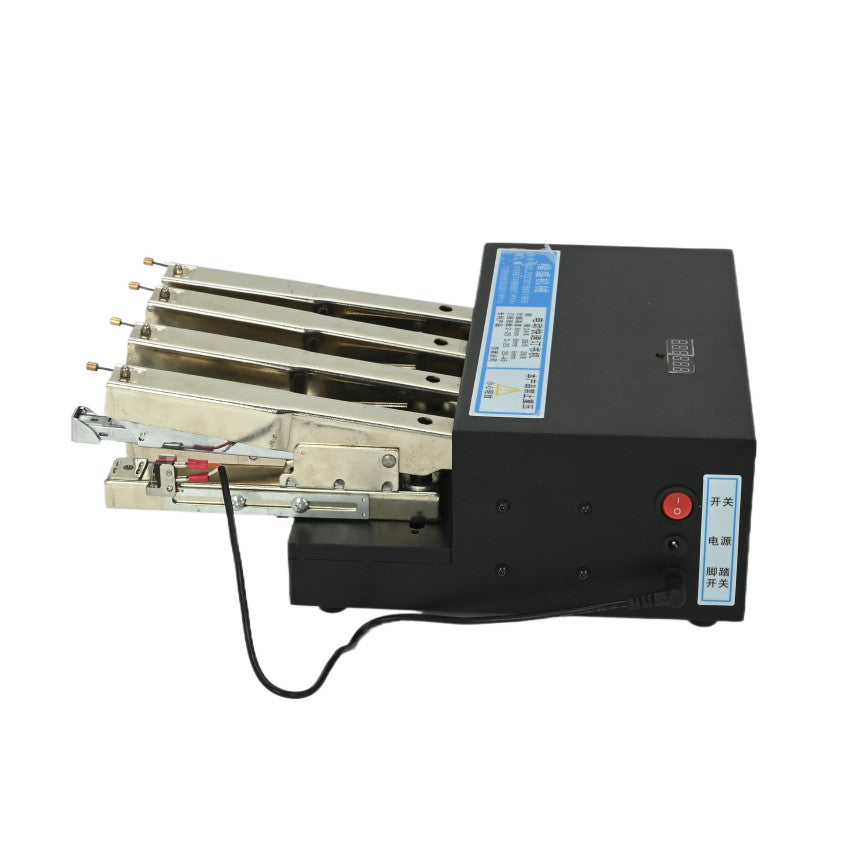 Electric Four Head Stapler Automatic Card Binding Machine Office Paper Stapler