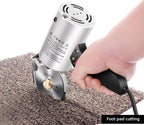 Electric Cloth Cutter Fabric Cutting Machine Round Blade Octagonal Knife