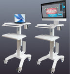Dental Cart Trolley for Intraoral Scanner Computer Dentist Practice Trolley Cart