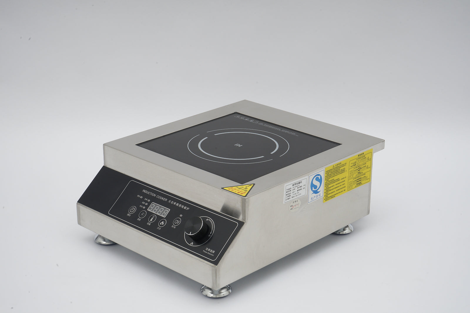 5000W Commercial Induction Cooktop Powerful Electric Countertop Induction Burner