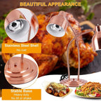Food Heat Lamp 2 Head Stainless Steel Commercial Food Warmer Lamp 540° Rotation
