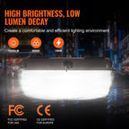 4-Pack 150W LED Canopy Lights 16500LM 5000K for Outdoor Use