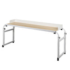 1.4m Movable Overbed Laptop Desk Stretchable Hospital Patient Cross Bed Table