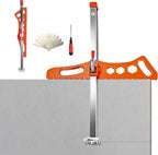 Foldable Gypsum Board Cutter Hand Push Dual Positioning Tool For Drywall Cutting