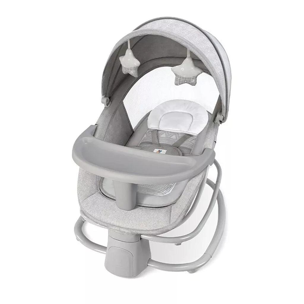 4in1 Baby Swing Bouncer Mastela New born Rocker Electric Leaf Bassinet Upto18Kg