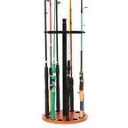 Vertical Fishing Rod Holder Storage Rack Floor Stand For 15 Fishing Pole Holder