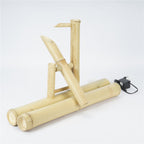 Bamboo Accents Zen Fountains Kit with Pump Adjustable Spout Smooth Matte Finish