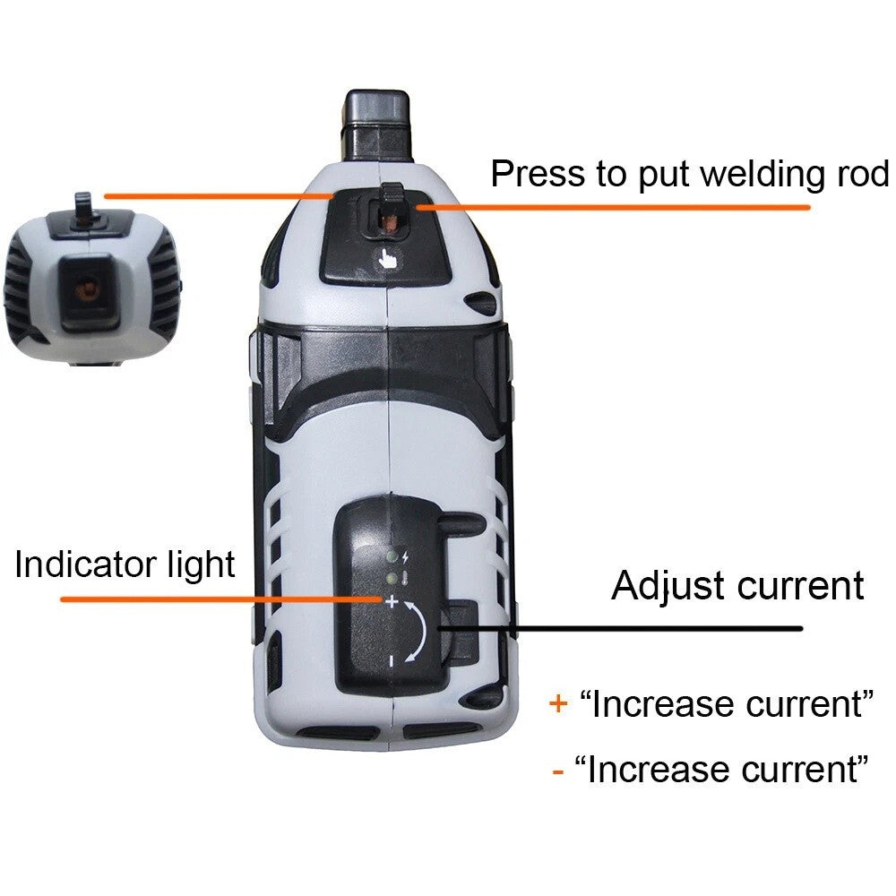 3000W Handheld Welding Machine Portable ARC Welder Gun Hand Held Welder Machine