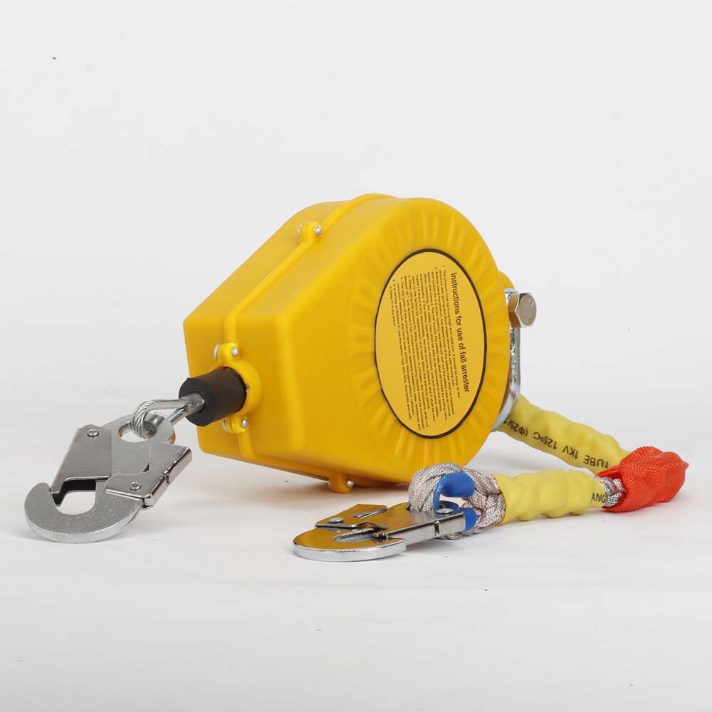 10M Portable Self Retracting Lifeline Safety Tool Lanyard Leash Fall Arrester