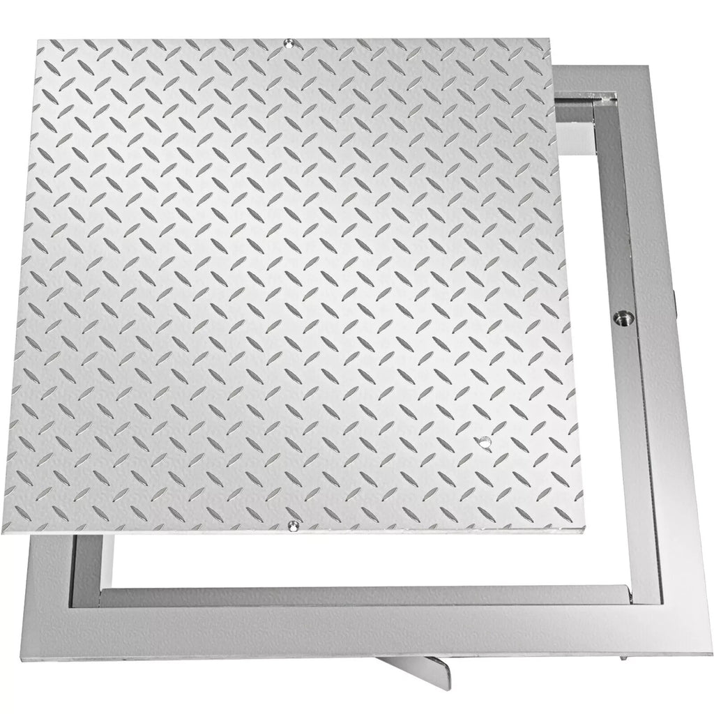 Powder-Coated Steel Recessed Manhole Cover 60x60cm with Sealed Frame