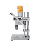 Electric Bench Drill 7 Speed Drilling Machine w/ 10pcs  2.0-6.0 mm Drill Bits