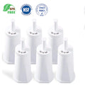 6Pk Water Cartridge Filter For Breville BES008 BES008WHT0NAN1 Claro Swiss Filter