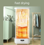 Portable Clothes Dryer Full Automatic Steam Clothing Care UV Remote Control