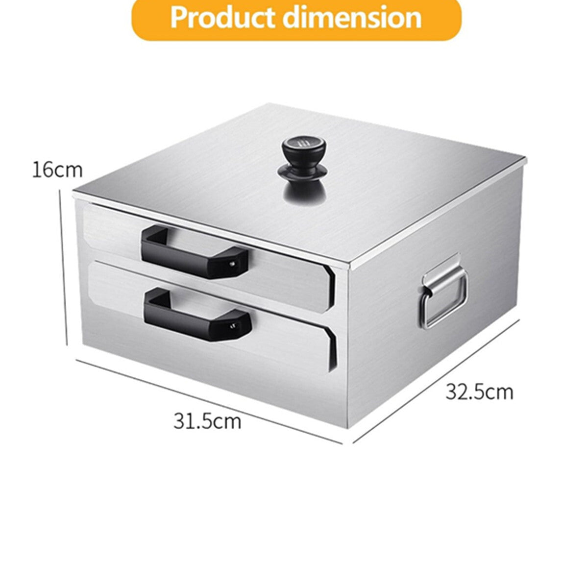 Cantonese Rice Noodle Rolls Machine,Double-layer Steamer Vermicelli Roll Steamer