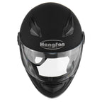 Adjustable Motorcycle Street Bike Helmet Black Full Face Motorbike Helmets Visor