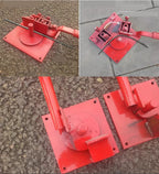 1-20MM Manual Metal Bender Machine For Steel Pipe Construction Building Tool AU
