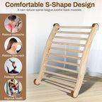 Wooden Sauna Backrest Sauna Accessories  Slip-Resistant Infrared Sauna Chair