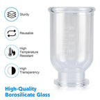 Glass Vacuum Suction Filter 1000mL Lab Vacuum Filtration Distillation Apparatus