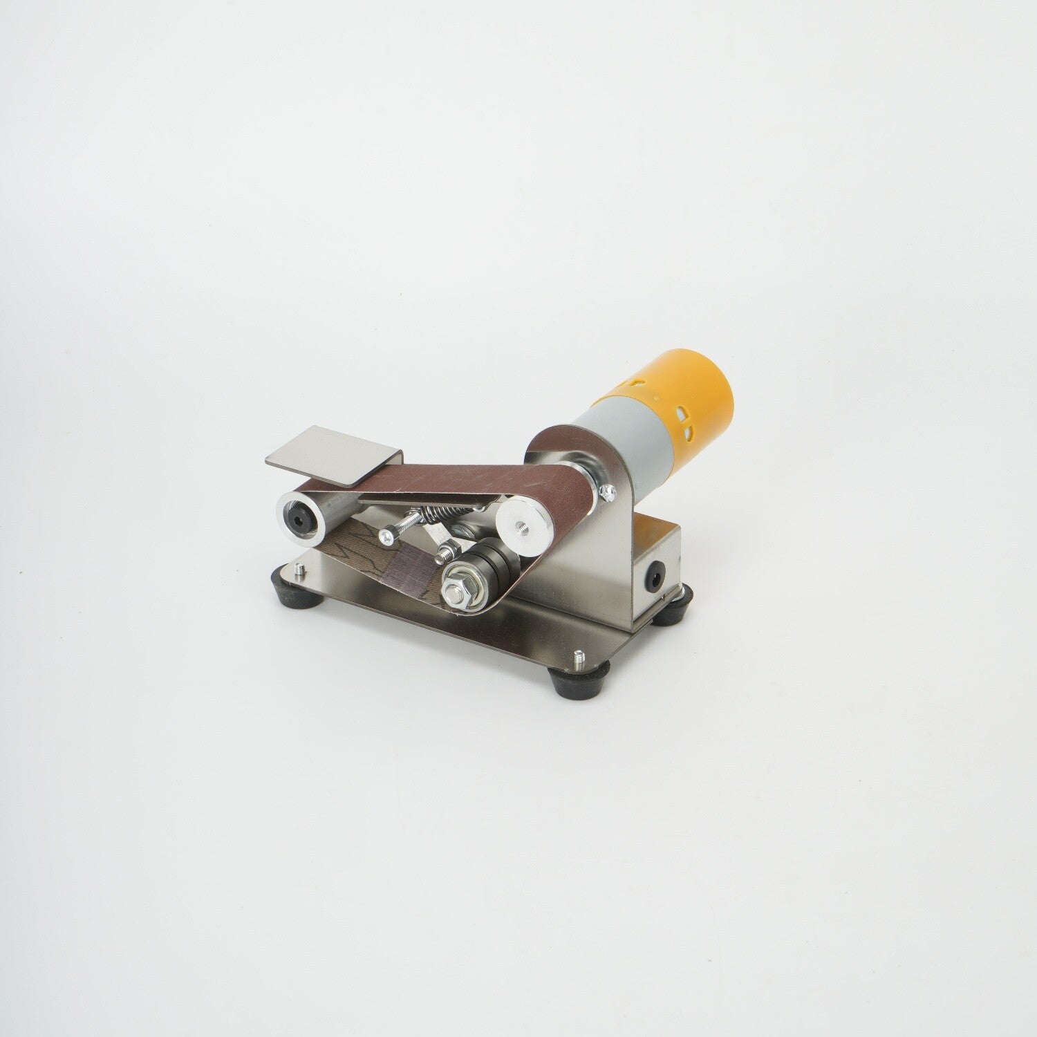 Electric Mini Belt Sander Knife Sharpener Speed Control Small Grinder Machine AU