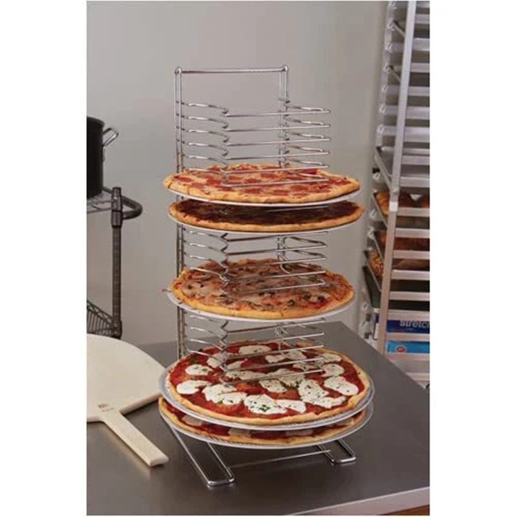 14 Trays Pizza Rack Pizza Stand Pizza Tray Pan Rack Commercial Pizza Equipment