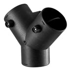 Diesel Heater Connector 75mm 3-Way Y Branch Air Vent Duct for Heating