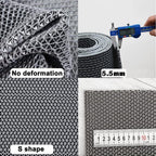 Drainage Non-slip Mat Pool Flooring Mat Swimming Pool PVC Splash Matting 5m*0.9m