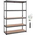 Heavy Duty Metal Storage Shelving Unit with Adjustable Shelves and 2000 lbs Capacity