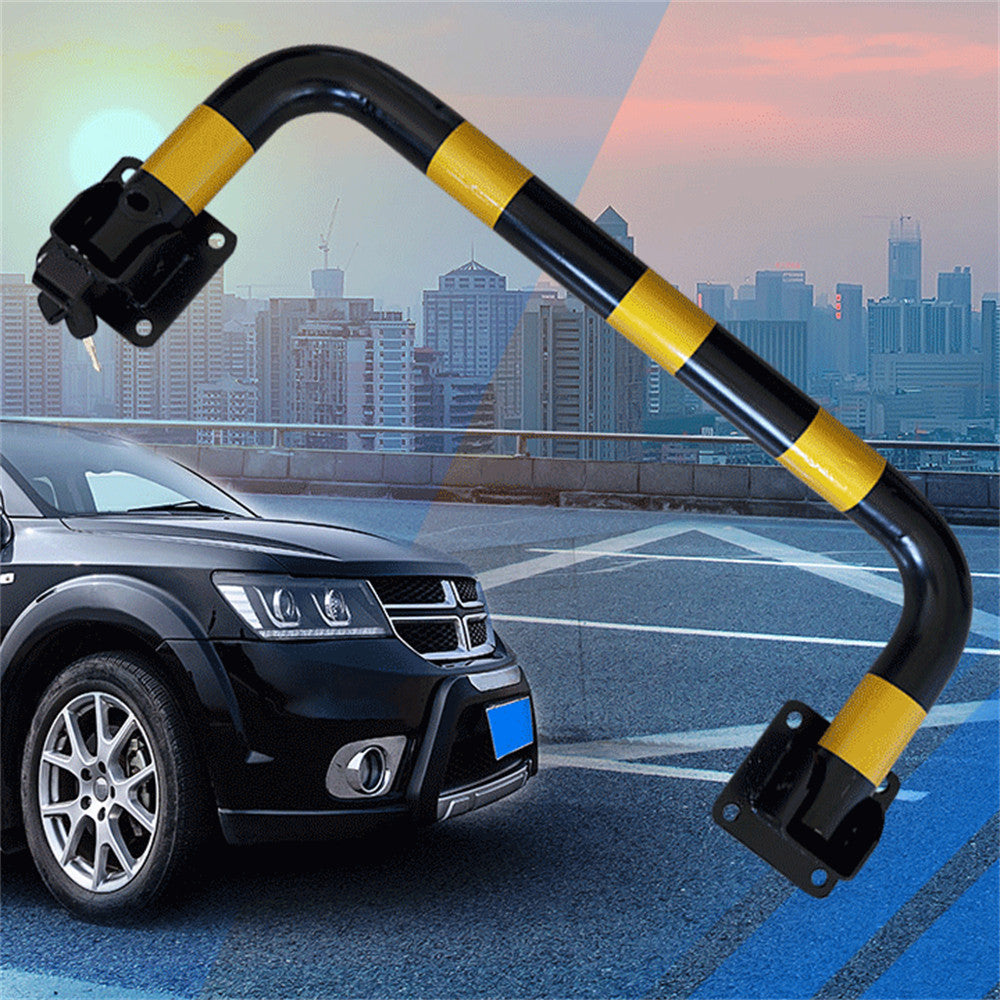 Arch Parking Barrier Fold Down Car Safety Lock Post Vehicle Impact Protection AU