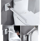 Folding Grab Bar Toilet Handrails Bathroom Support Safety Rail Toilet Armrest