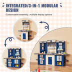 Kids Kitchen Playset with 74 Accessories - Realistic Cooking Experience for Toddlers