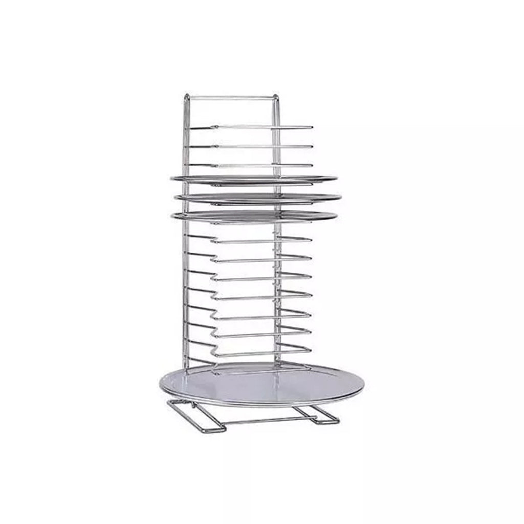 14 Trays Pizza Rack Pizza Stand Pizza Tray Pan Rack Commercial Pizza Equipment